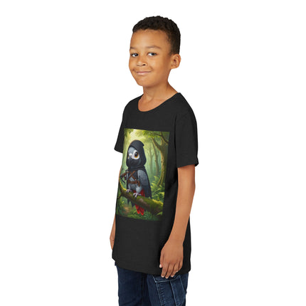 The African Grey Sentinel Youth Short Sleeve Tee