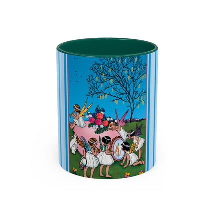 Enchanted Easter Gathering Colorful Mugs (11oz, 15oz)