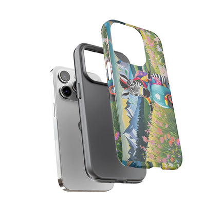 Stripes on Wheels Phone Cases