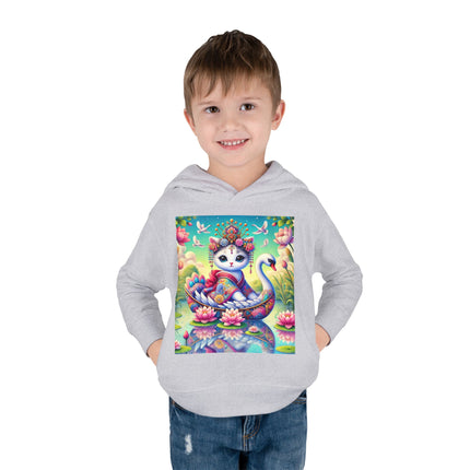 Geisha Kitten’s River Voyage Toddler Pullover Fleece Hoodie