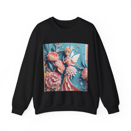Peony Fairy Unisex Heavy Blend™ Crewneck Sweatshirt