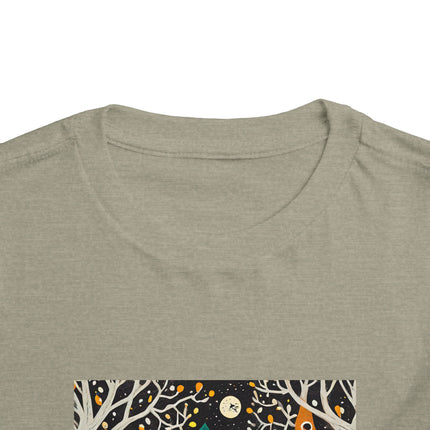 Night of the Trick-or-Treating Owlets Toddler Short Sleeve Tee