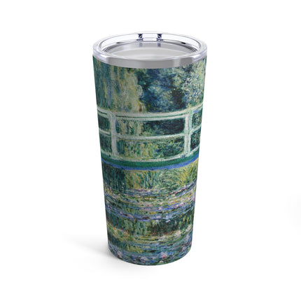Water Lilies and Japanese Bridge by Claude Monet Tumbler 20oz