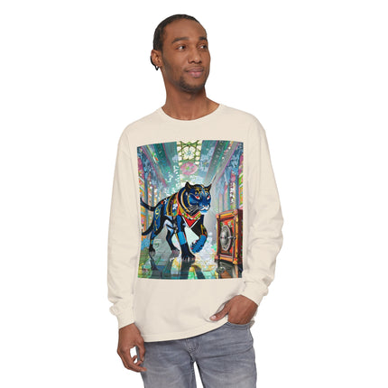 Cyber Panther's Hunt Long Sleeve T-Shirt
