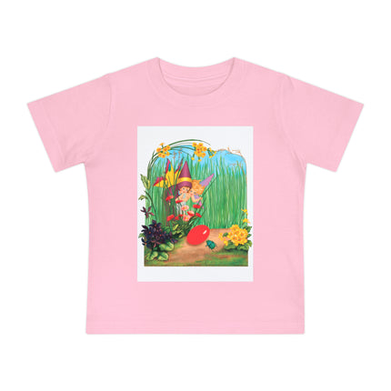 Spring Fairies & Floral Delights Baby Short Sleeve T-Shirt
