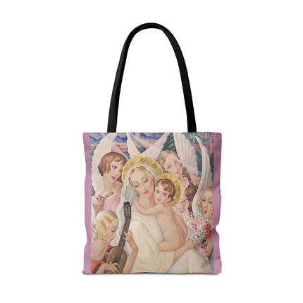 Madonna with Child by Gerda Wegener Tote Bag (AOP)