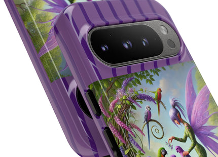 Lavender-Winged Fairy Phone Cases