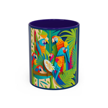 Colorful Macaws Colorful Mugs (11oz, 15oz)