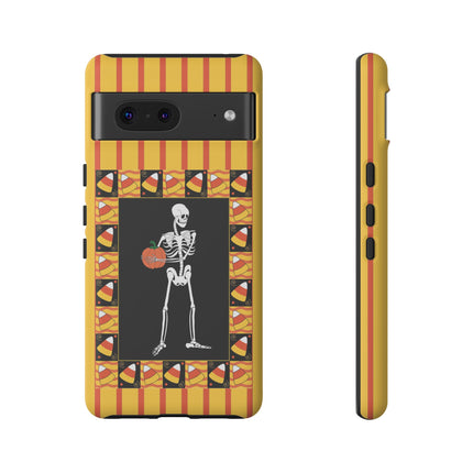 Candy Corn Skeleton Phone Cases