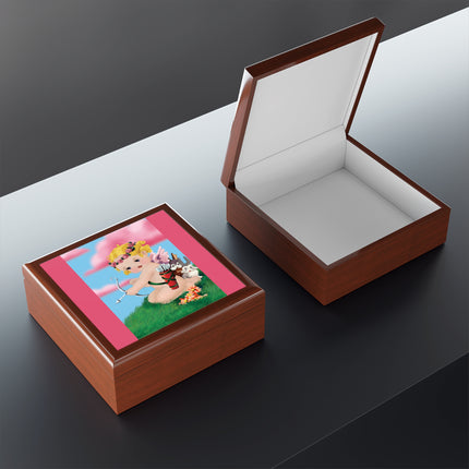 Cupid's Aim Jewelry Box