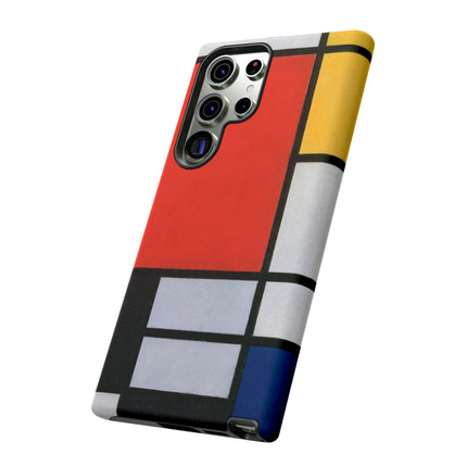 Composition with Red, Yellow, Blue, and Black by Piet Mondrian Phone Cases