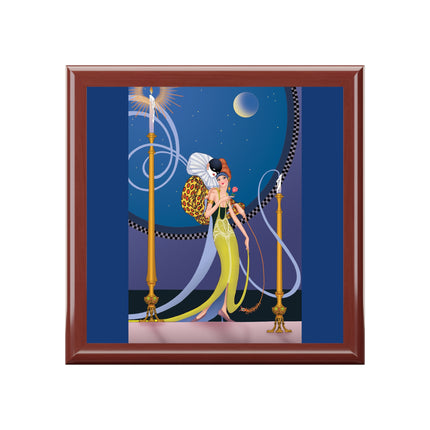 Smoke and Secrets: A Glamorous Encounter in Prohibition Era Jewelry Box