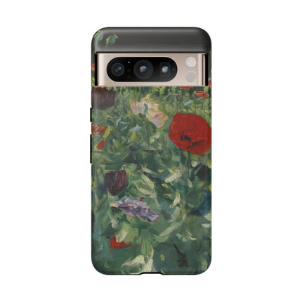 Poppies (A Study of Poppies for Carnation, Lily, Lily, Rose) by John Singer Sargent Phone Cases