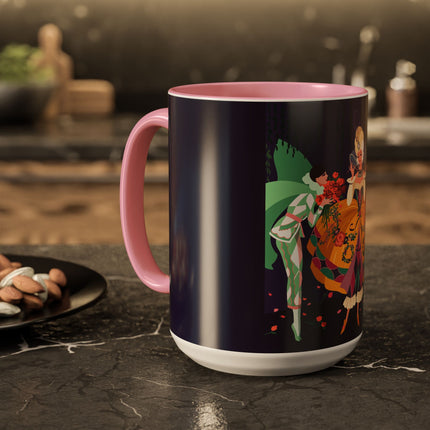 Moonlit Masquerade: The Fairy Queen's Ball Colorful Mug (11oz, 15oz) – Fairy Tale Elegance, Fantasy Charm & Enchanted Style