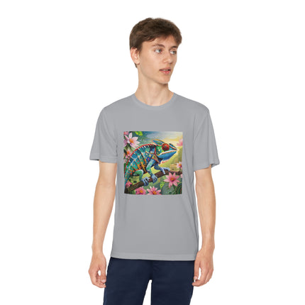 Camouflage Chameleon Youth Competitor Tee