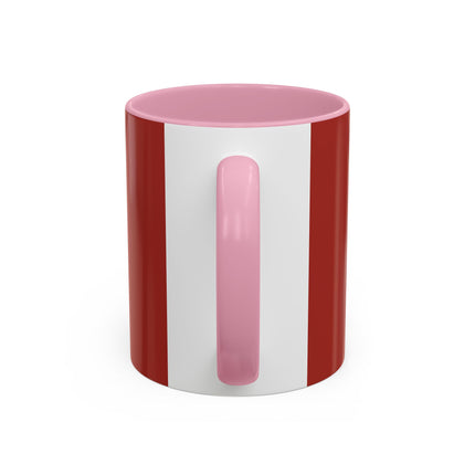 ❄️✨ The Winter Couture Promenade Colorful Mug – Art Deco Holiday Elegance