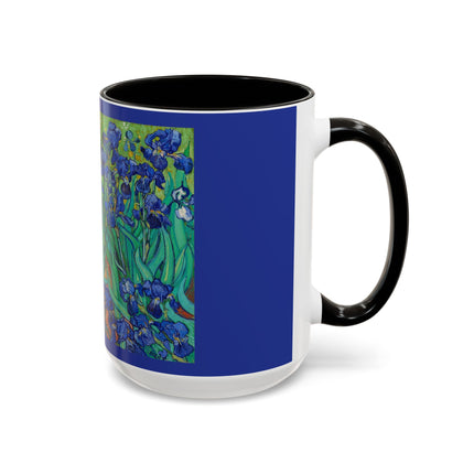 Irises by Vincent Van Gogh Colorful Mugs (11oz, 15oz)