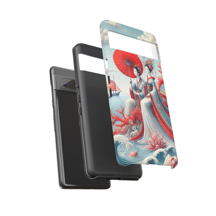 Ladies by the Quiet Sea Phone Cases