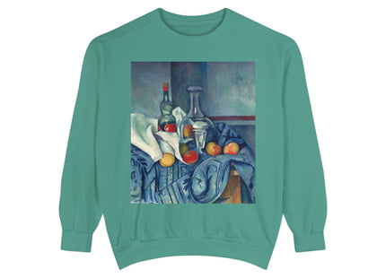 The Peppermint Bottle by Paul Cézanne Unisex Garment-Dyed Sweatshirt