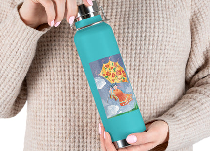 Flight of Blossoms Copper Vacuum Insulated Bottle, 22oz