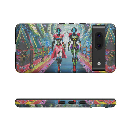 Cyber Punk Robot Models Phone Cases