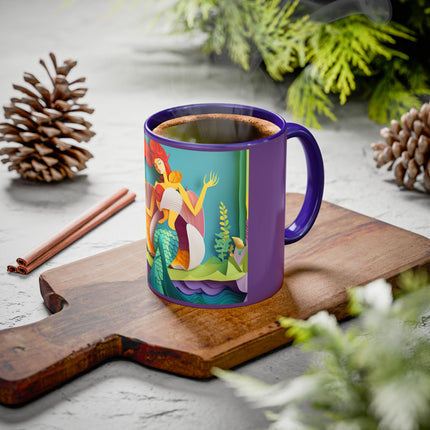 Charming Mermaid Colorful Mugs (11oz, 15oz)