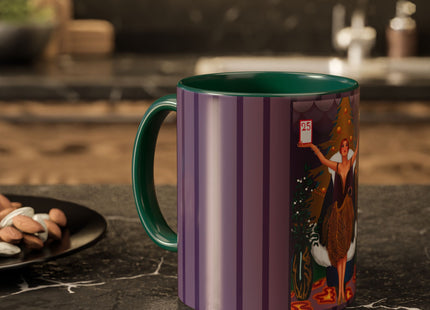 Countdown to Christmas Elegance Colorful Mugs (11oz, 15oz)