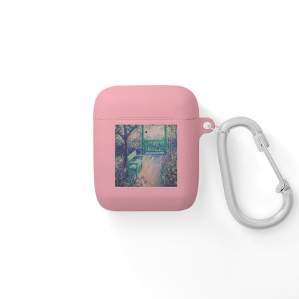 The Artist’s Garden by Theodore Earl Butler – Impressionist Garden Art AirPods Case