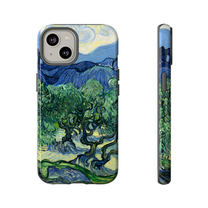 Olive Trees by Vincent Van Gogh Phone Cases