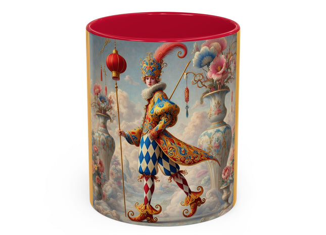 The Ornamental Jester Colorful Mugs (11oz, 15oz)