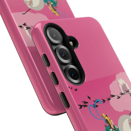 Samurai Princess on the White Steed Phone Case – Epic Grace & Mythic Power