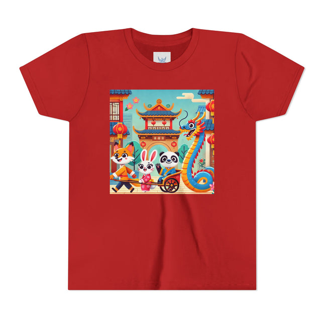 Lantern Street Dragon Parade Youth Short Sleeve Tee