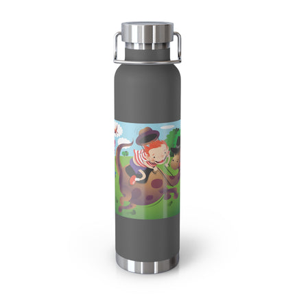 Rip-Roaring Fun Copper Vacuum Insulated Bottle, 22oz
