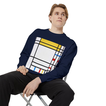 Place de la Concorde by Piet Mondrian Garment-Dyed Sweatshirt
