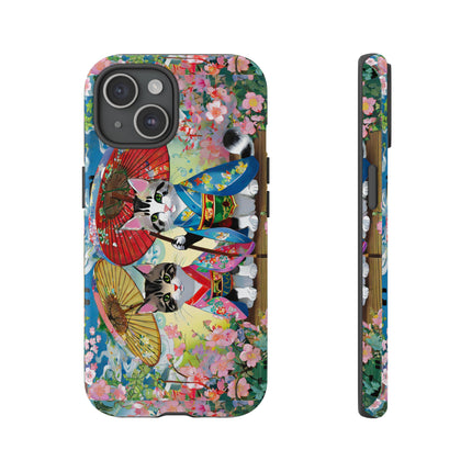 Kimono Kitties Phone Cases