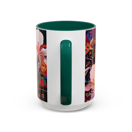 Ethereal Irises Colorful Mugs (11oz, 15oz)
