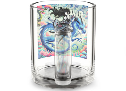 Mystic Guardian of the Sky Glass Mug, 10oz