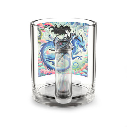 Mystic Guardian of the Sky Glass Mug, 10oz