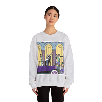 Au Revoir by George Barbier Heavy Blend™ Crewneck Sweatshirt