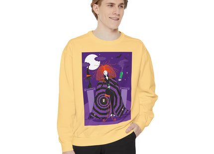 Mystic Elegance Unisex Garment-Dyed Sweatshirt