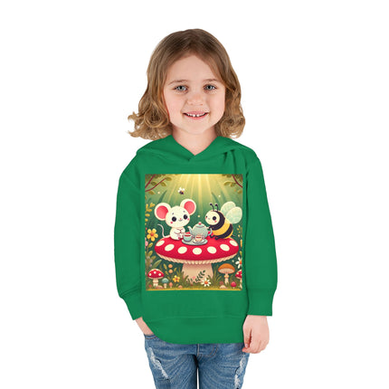 Tea Time Friends Toddler Pullover Fleece Hoodie
