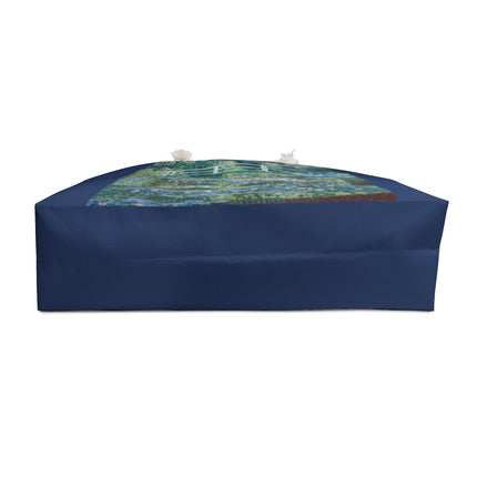 Water Lilies and Japanese Bridge by Claude Monet Weekender Bag
