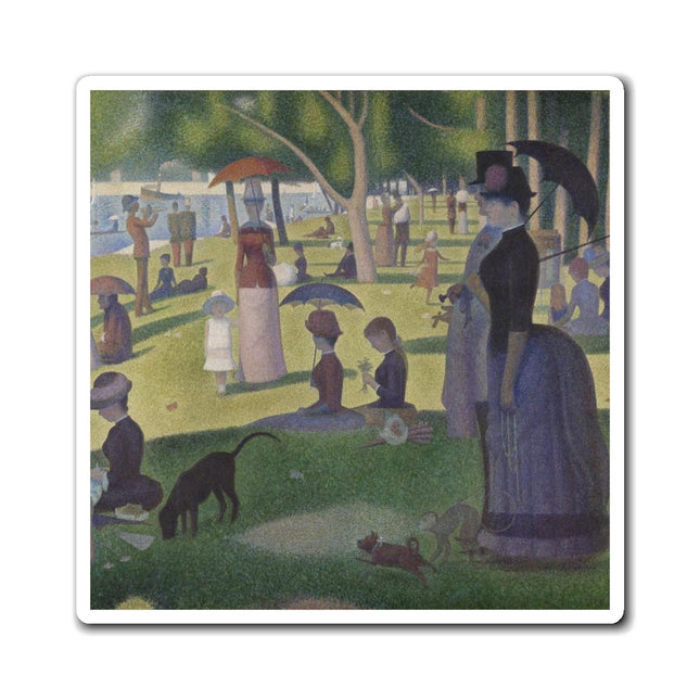A Sunday on La Grande Jatte by Georges Seurat  Magnets (3 Sizes)