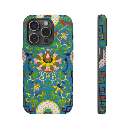 Chinese Floral Illustration by Owen Jones Phone Cases