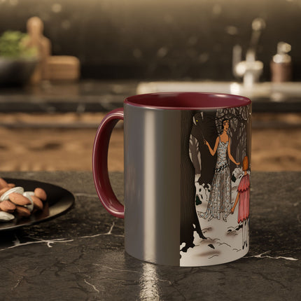 Fairy Tale Elegance Colorful Mugs (11oz, 15oz)