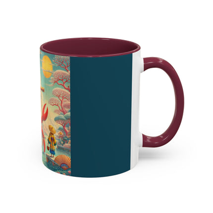 The Celestial Crab Navigator Colorful Mugs (11oz, 15oz)