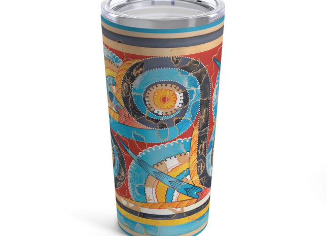 Reproduction of S-Spiral Frieze by Emile Gilliéron Tumbler 20oz