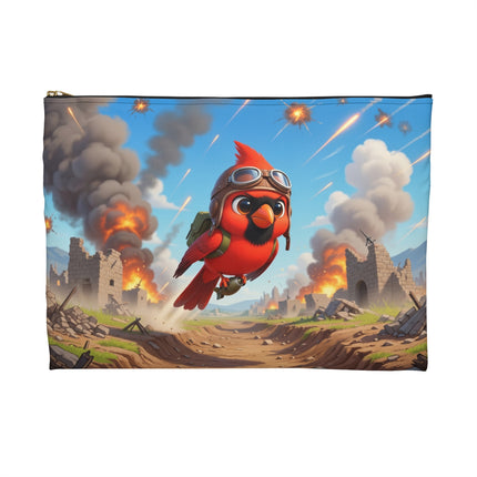 Cardinal Dive Bomber Accessory Pouch – Bold Aviator & Sky Adventure