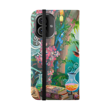 🦉✨ Owl's Magical Workshop Flip Case – Enchanted Wisdom & Arcane Wonder