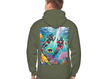 FBI Robot Dive Team – Heavy Blend™ Hooded Sweatshirt